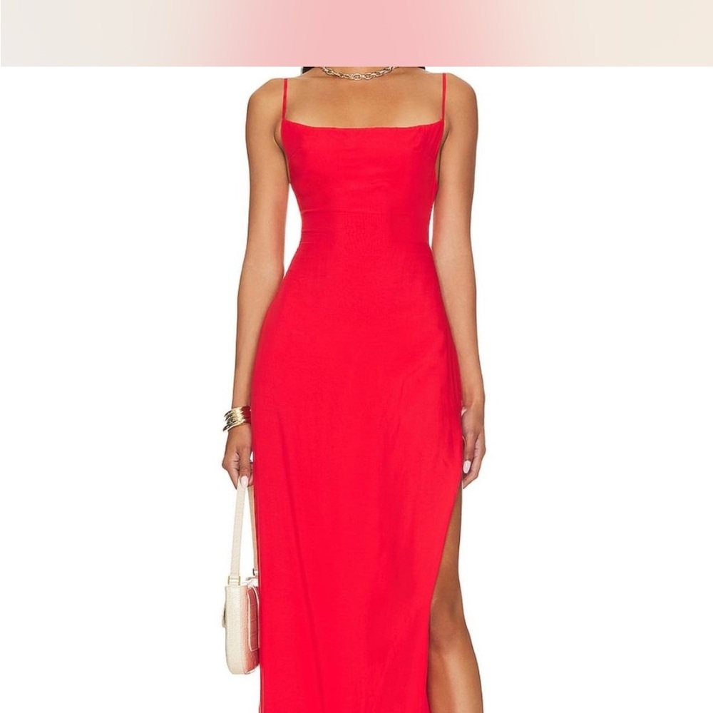 Indah Maxi dress in poppy